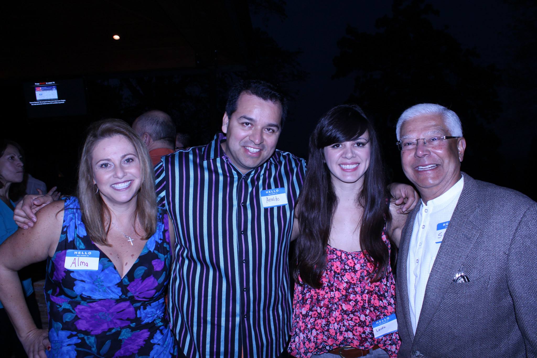Congressional Hispanic Caucus Institute event at Arnoldo Avalos home