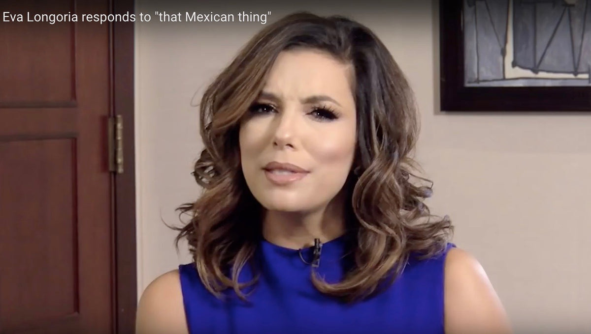 Eva Longoria addresses Pence's 