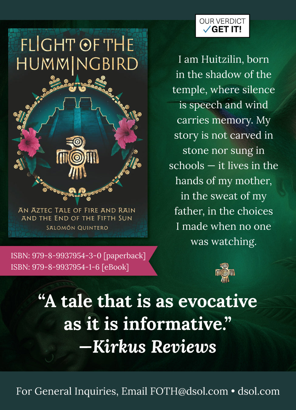 Entering the Mexica World: Flight of the Hummingbird