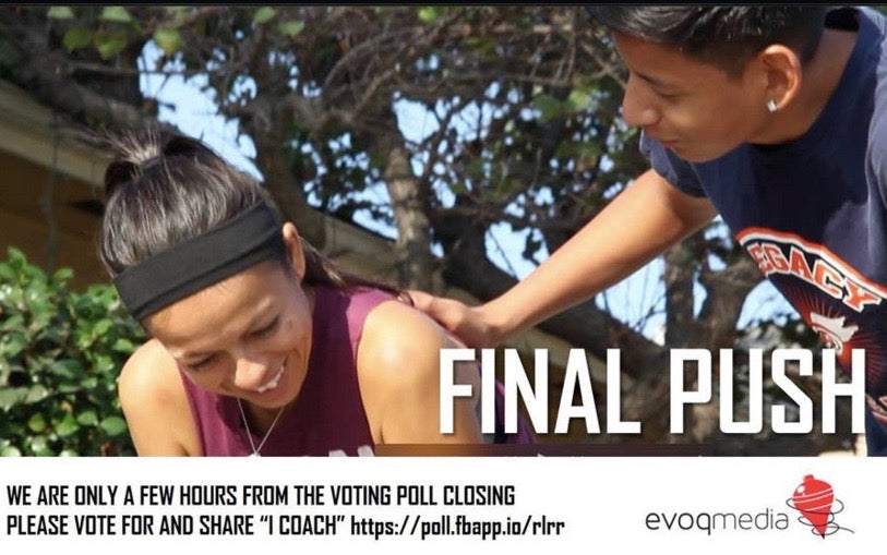 Last day to vote for Sandra and her team - Real Lives Real Runners!