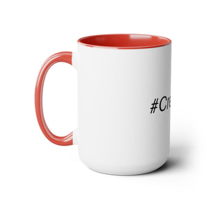 SVL #CreoEnTi Two-Tone Coffee Mugs, 15oz