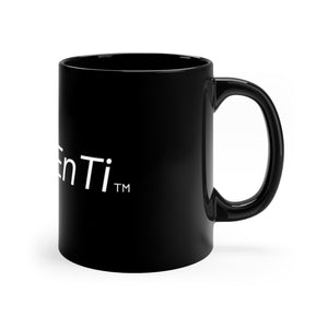 SVL #CreoEnTi Black Coffee Mug, 11oz