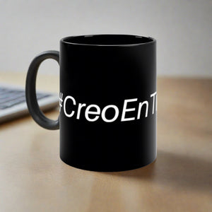 SVL #CreoEnTi Black Coffee Mug, 11oz